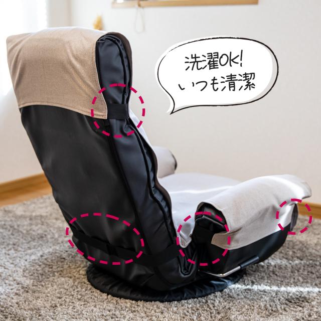 ゴムバンドで固定