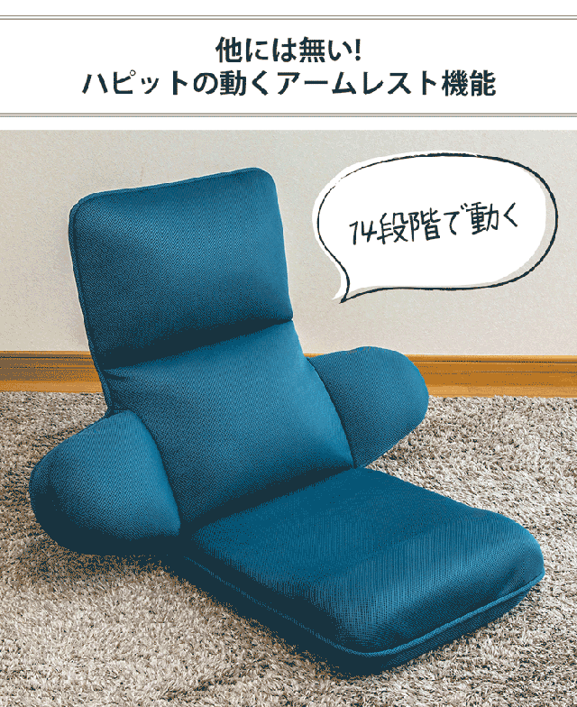 リクライニング機能