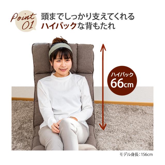 ハイバック 背もたれ