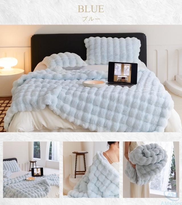 ふわふわ毛布 もこもこ毛布 毛布 シングル ふわとろ毛布14