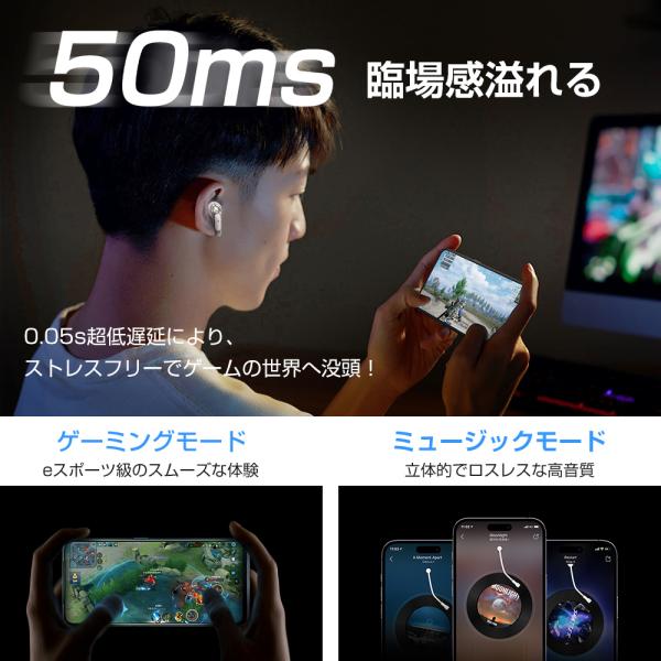 ワイヤレスイヤホン Bluetooth イヤホン 