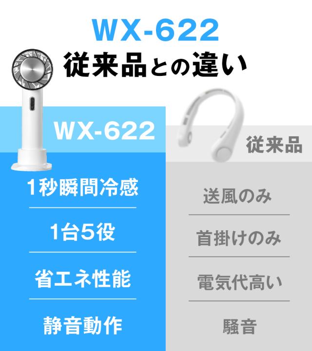 手持ち扇風機 軽量 涼感 冷感 インナー 肌荒れ 蒸れ