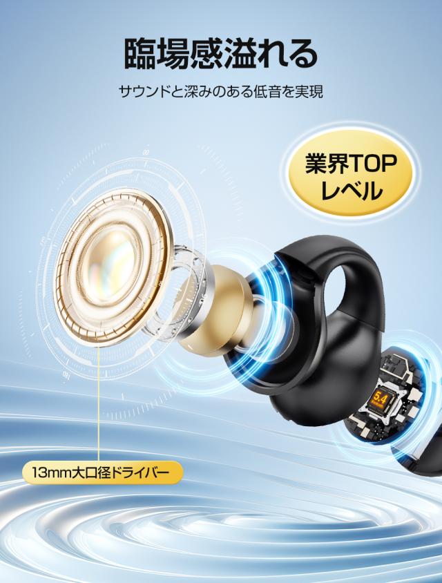 ワイヤレスイヤホン Bluetooth イヤホン 