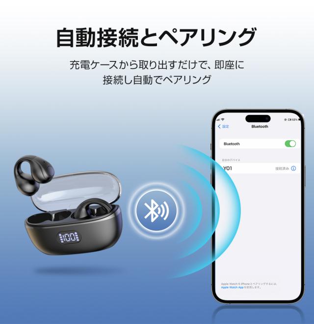 ワイヤレスイヤホン Bluetooth イヤホン 