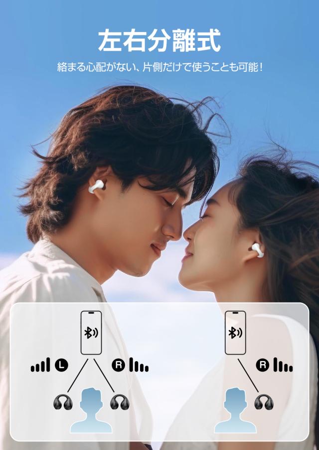 ワイヤレスイヤホン Bluetooth イヤホン 