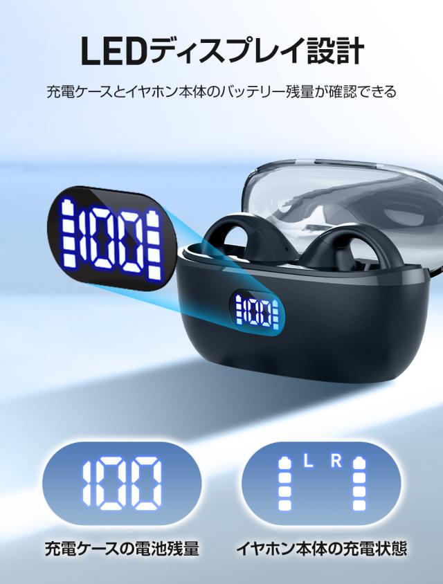 ワイヤレスイヤホン Bluetooth イヤホン 