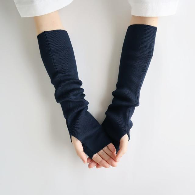 ウォッシャブルシルク100％アームカバー ショート丈