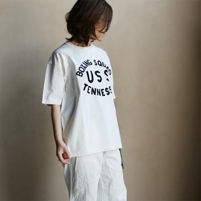 A.G.SPALDING&BROS 天竺 グラフィック Tシャツ USS  |  A.G. スポルディング＆ブロス メンズ カジュアル  ホワイト グレー ブラック 日本製 231011 241004