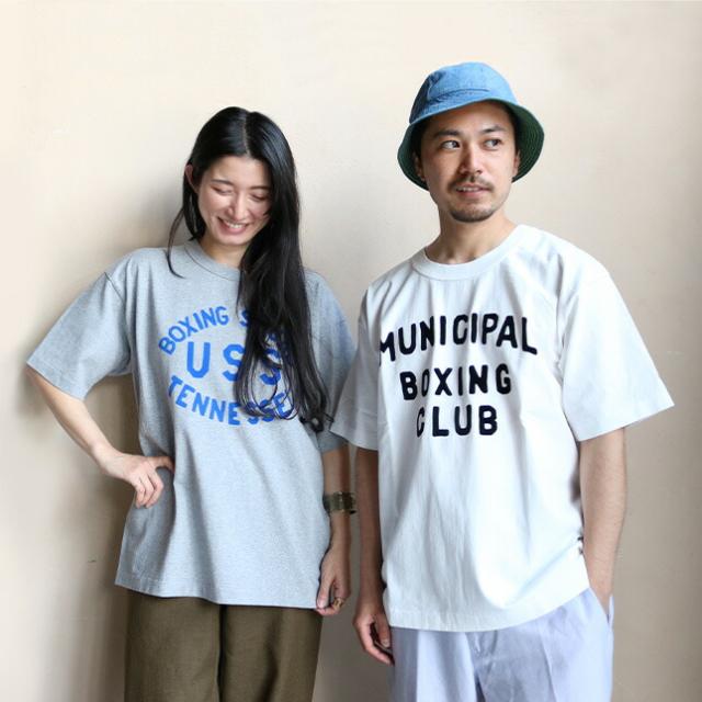 A.G.SPALDING&BROS 天竺 グラフィック Tシャツ USS  |  A.G. スポルディング＆ブロス メンズ カジュアル  ホワイト グレー ブラック 日本製 231011 241004