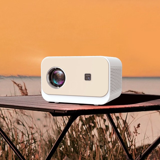 プロジェクター 小型 家庭用 高輝度 4K対応 壁 カラオケ スマホ 高解像度 8000LM 200ANSI 1080P 150インチ 電子台形補正 WIFI 軽量 Bluetooth4.0 2.4G+5G