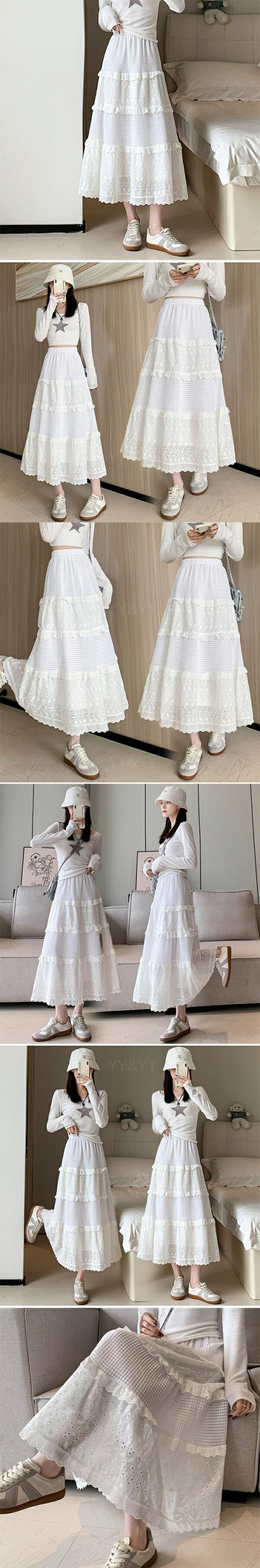 ハイウエストスカート