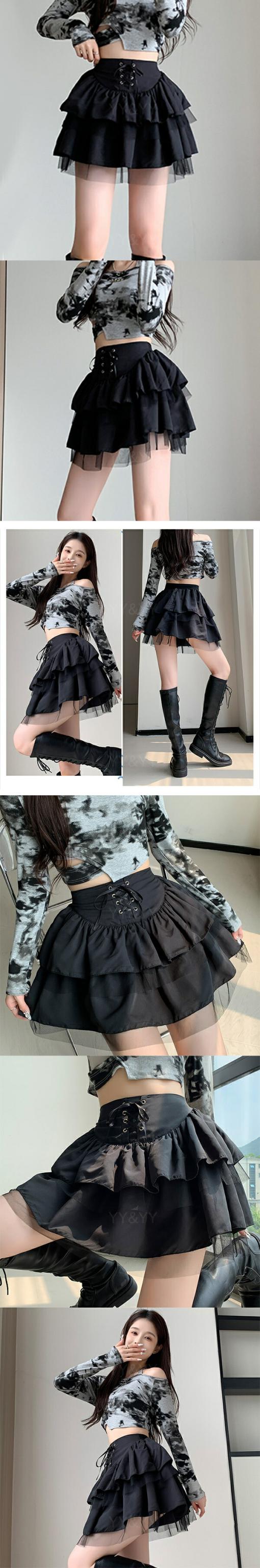 ハイウエストスカート