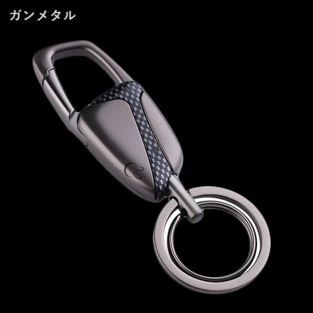 JOBON公式 キーホルダー 亜鉛合金 ダブルリングjobon-190