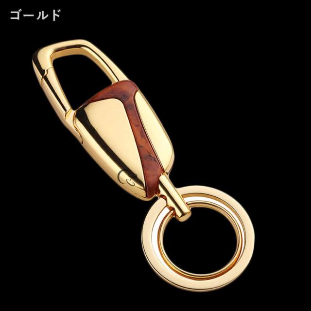 JOBON公式 キーホルダー 亜鉛合金 ダブルリング jobon-190