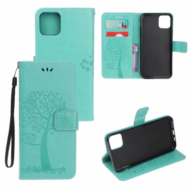 iPhone 11 pro max iPhone11 iPhone XS Max iPhone XR iPhone8 Plus iPhone7用大人かわいいフクロウ柄スマホケース