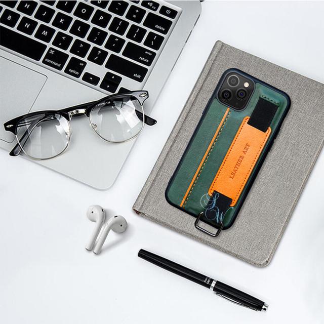 ハンドベルト付きiPhoneケース iPhone 12 mini カバー iPhone 12 Pro Max シンプル
