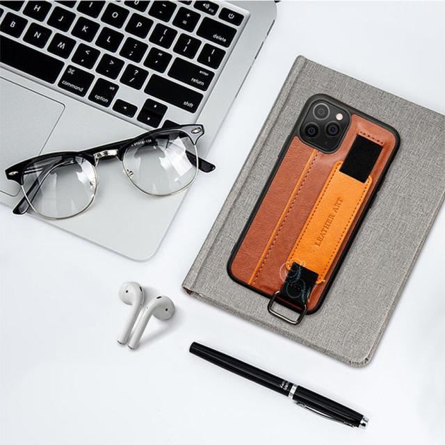 ハンドベルト付きiPhoneケース iPhone 12 mini カバー iPhone 12 Pro Max シンプル
