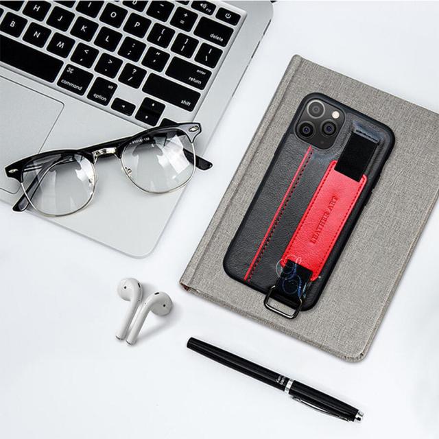 ハンドベルト付きiPhoneケース iPhone 12 mini カバー iPhone 12 Pro Max シンプル