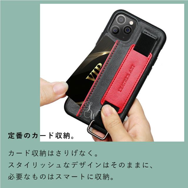 ハンドベルト付きiPhoneケース iPhone 12 mini カバー iPhone 12 Pro Max シンプル