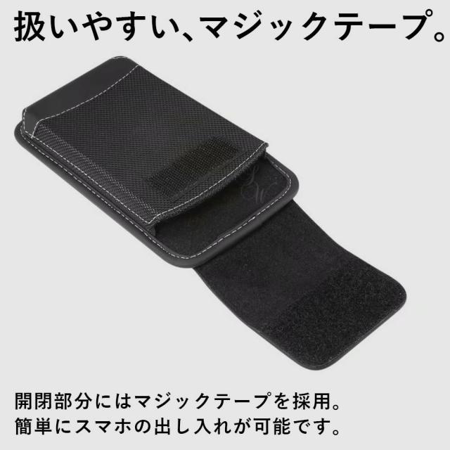 スマホポーチ おしゃれ 縦型 メンズ レディース カラビナ付き フック ベルト通し 大容量