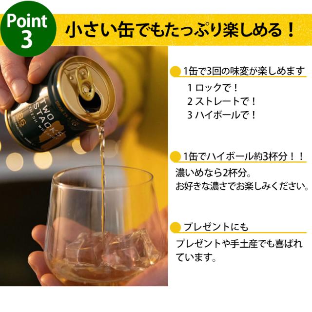 小さい缶でもたっぷり楽しめる！