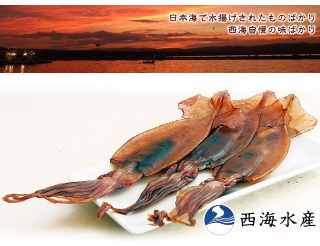 西海水産・丸干しいかを販売