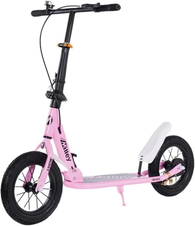 折りたたみ式キックボード、ディスクハンドブレーキとエクストラワイド