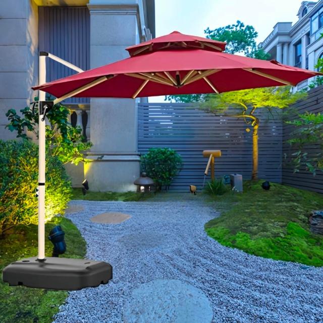 300cm UVカット 撥水 角度調整 モダン おしゃれ 株式会社錦 ガーデン