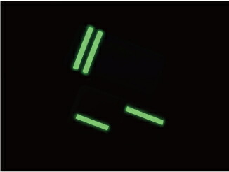 アルフラ　携帯スマホ　蓄光例