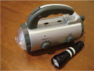 アルフラ　懐中電灯　使用例