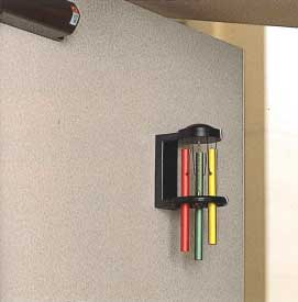 ドアチャイム(呼び鈴)パイプチャイム玄関ドア取り付けイメージ