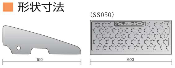 段差解消スロープセフティスローププレートサイズ