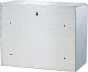 郵便受け箱(ステンレスポスト)裏側取り付け面