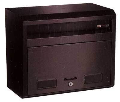 郵便受け箱ステンレスポスト682シリンダー鍵式