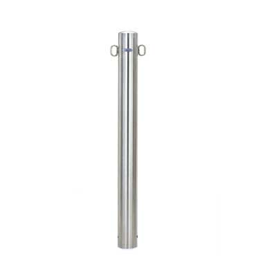 車止めポール(帝金teikinバリカー)着脱式鍵付きステンレス製76.3ミリの取替え用支柱はこちらから