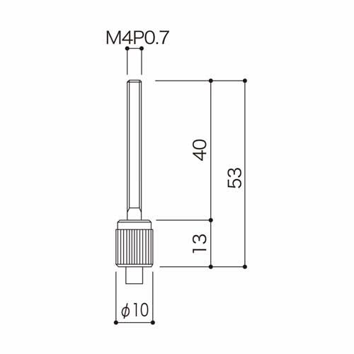天井ボード埋め込み金具AT-1サイズ