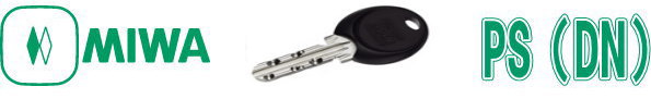 MIWA(美和ロック) PS(DN)樹脂ヘッド付