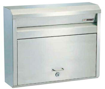 郵便受け(奥行スリムポスト)シリンダー錠付きイメージ