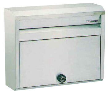 郵便受け(奥行スリムポスト)ダイヤル鍵付きイメージ