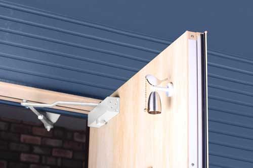 マグネット式ドアチャイム(呼び鈴・ベル)パルチャイム取付イメージ