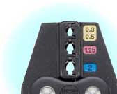 圧着工具(ハンドプレス) MH-032先端