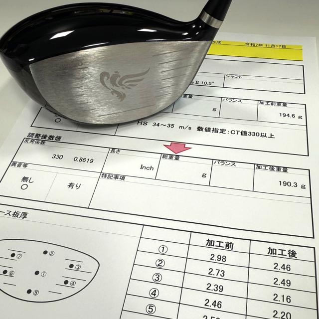 Jupiter 460Brave2 ドライバー