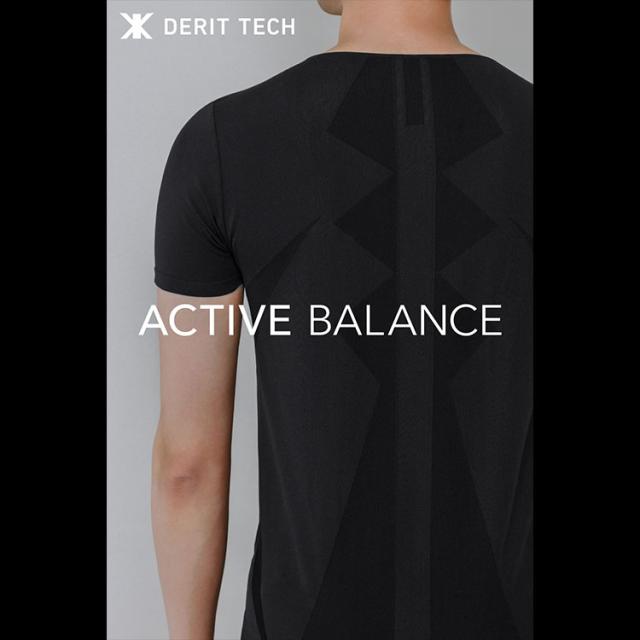 デリットテック メンズ半袖シャツ