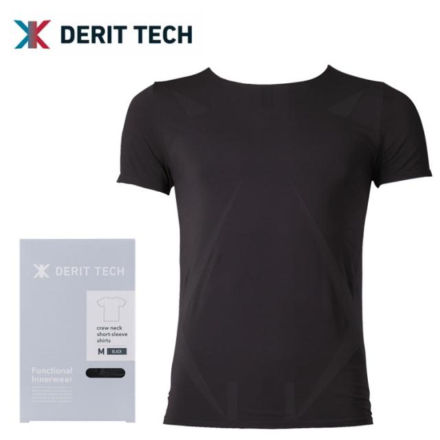 デリットテック メンズ半袖シャツ