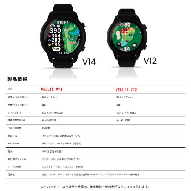 ショットナビ VELLIX V12