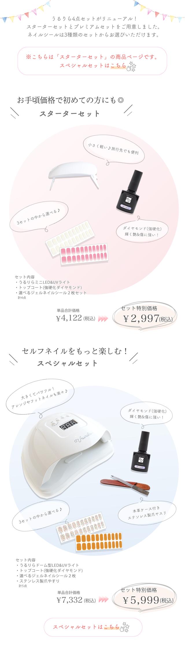 セットリニューアルの案内