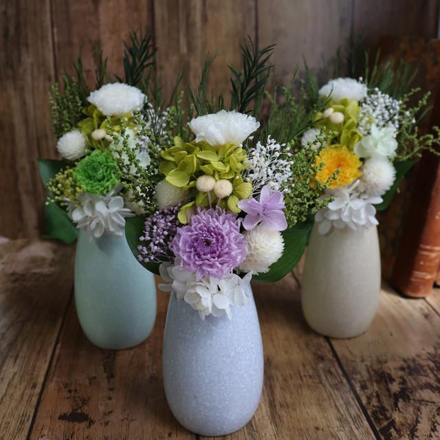 プリザーブドフラワー　仏花