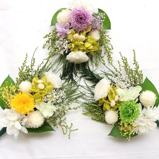 プリザーブドフラワー　仏花