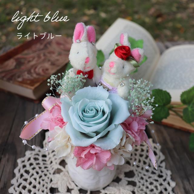 うさぎさんの結婚式 電報 祝電