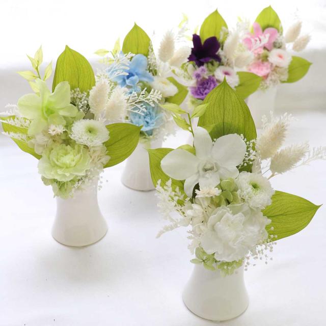 プリザーブドフラワー 仏花 メモリー